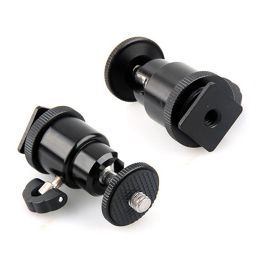 Standard 1/4 Schraube Hafen Ball Kopf Bequem Panorama Metall 360 Grad schwenken Stativ Adapter für Kamera