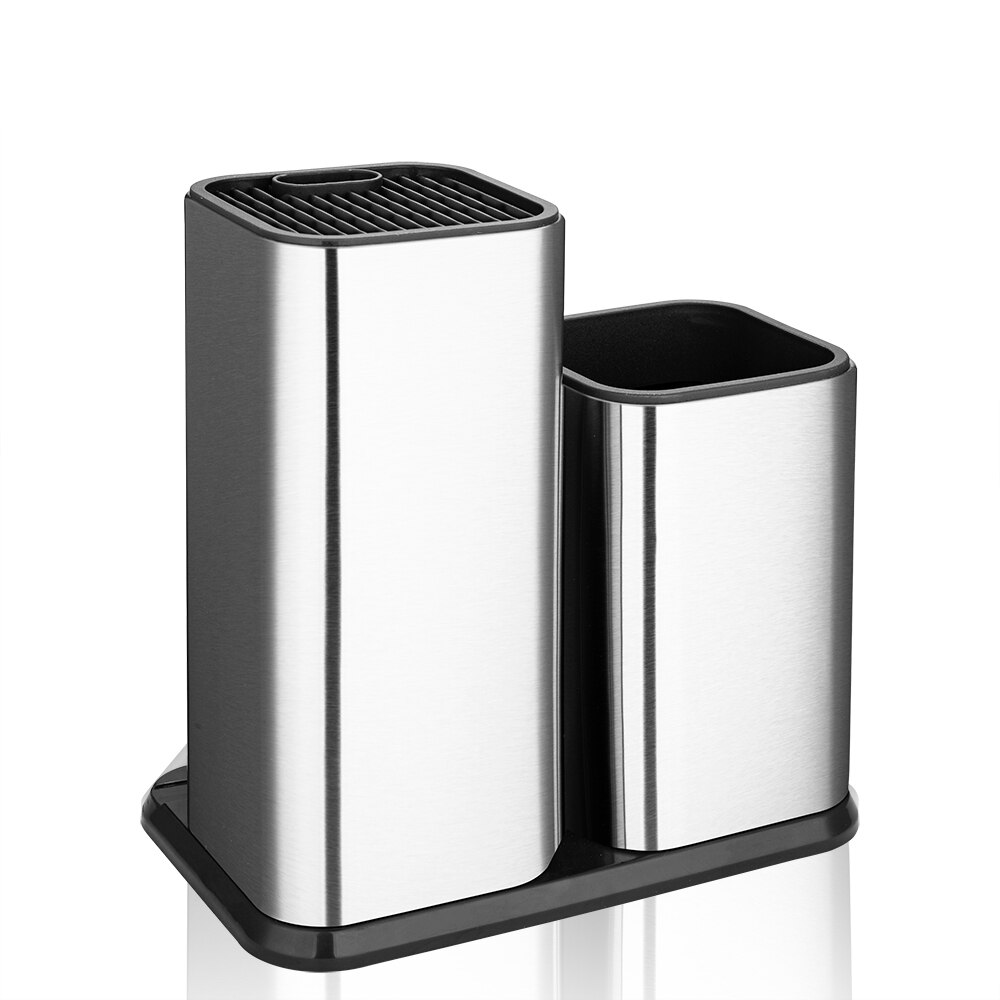 Rack Cutlery Organizer Tube Spoon Storage Box Knife Stand Block for Kitchen Cooking Tools Storage Chopstick Cage Tableware Drain: B