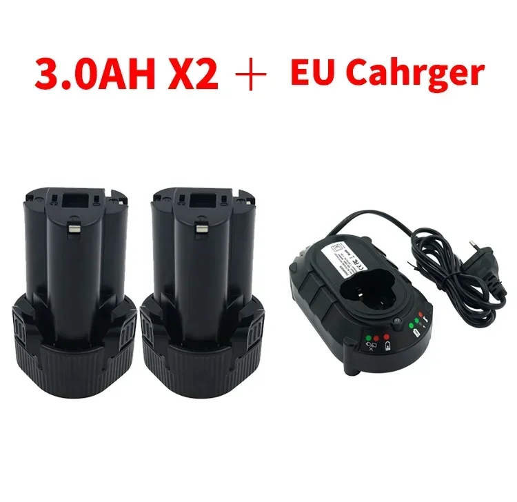 10.8V 12V Lithium Ion Battery 3AH 3000mAH for Makita BL1013 BL1014 194551-4 TD090D TD090DW LCT203W LCT204 194550-6 DF030D: Brown