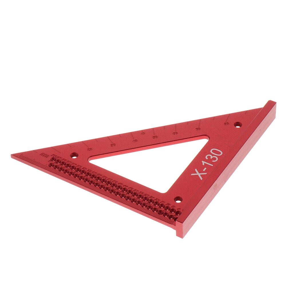 Metric Triangle Angle Ruler Squares for Woodworking Speed Square, Angle Protractor Measuring Tools, 45/90 Degree