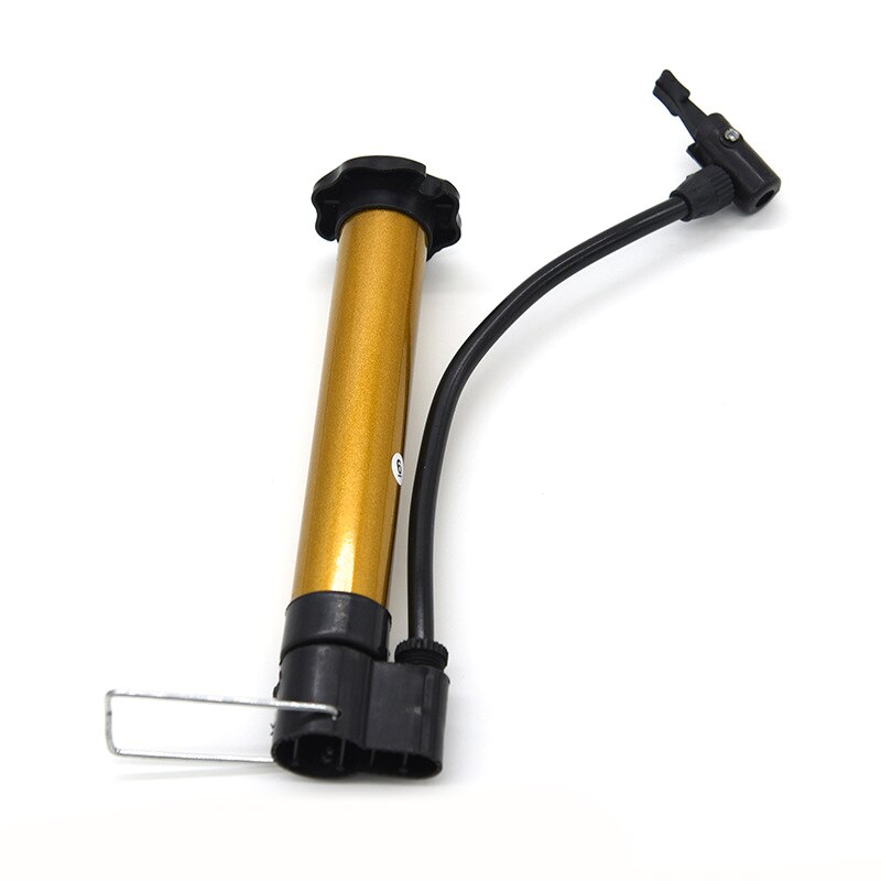 High-Strength Air Pump Bike Inflator Gas Mouth Bicycle Pump Tools For Football Basketball With Needle Adapter