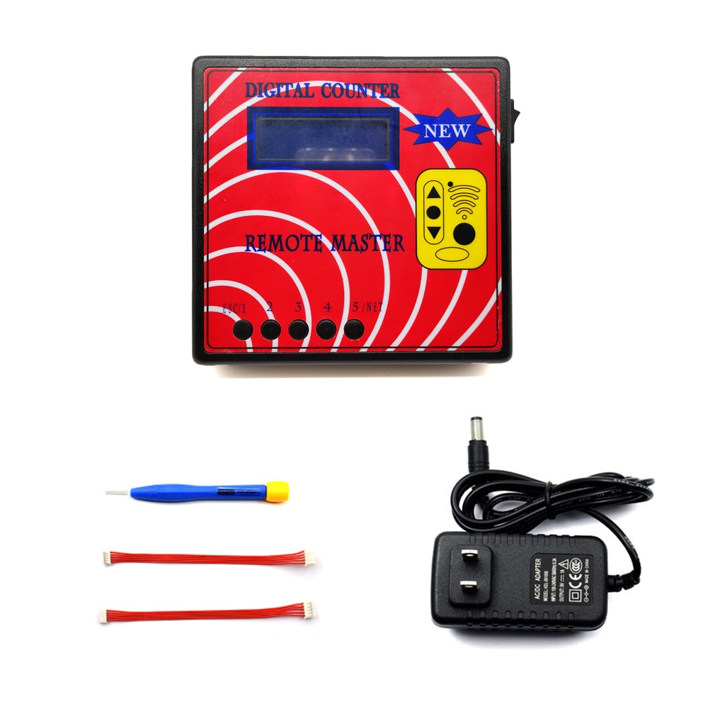 Digital Counter Remote Master Key Programmer Frequency Tester,Fixed/Rolling Copier Regenerate RF Remote Controller