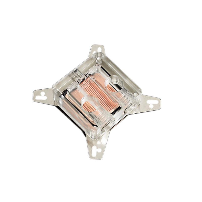 Syscooling GPU water block VGA Micro Channel GPU Core Area Cooling Block VG12 with 12V RGB