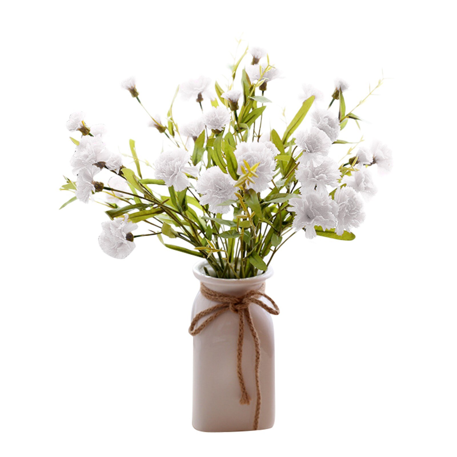 1PCS Artificial Flower Carnation 6 Heads Home Decoration, Mother's Day Feat: D