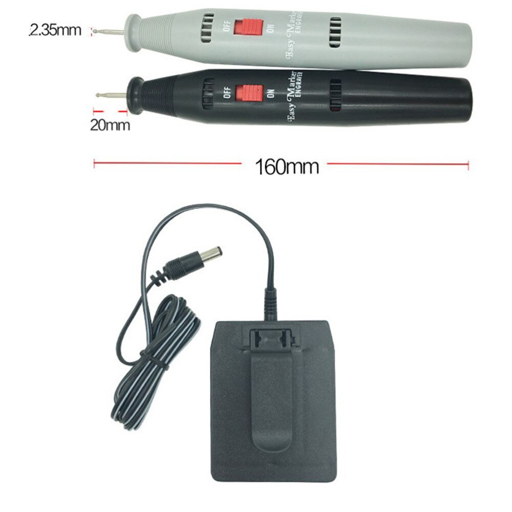 1pc graveerpennen staal hout elektrisch veelzijdig glas snijpen graveerpen graveerpen graveur