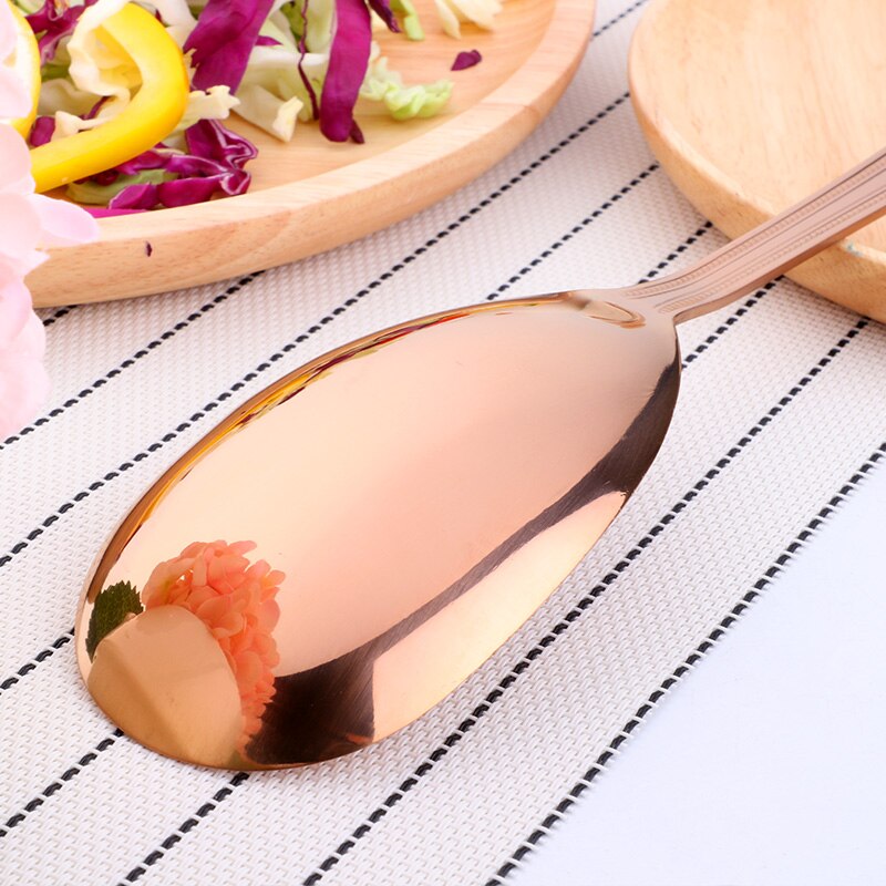 Stainless Steel Tableware Spoon Fork Home Hotel Restaurant Salad Spoon Kitchen Restaurant Tool Set Autonomous Public Tableware