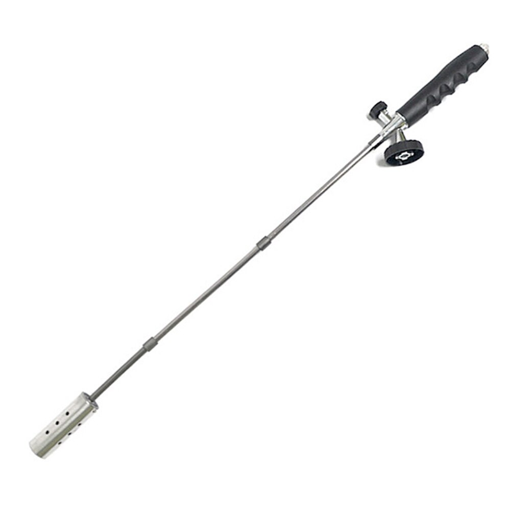 Brûleur d&#39;herbe imperméable, Machine à feu pour désherbage, chalumeau polyvalent pour enlever l&#39;herbe, outil de soudage pour Camping en plein air: Black