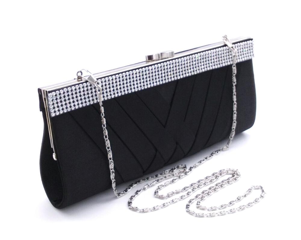 Europäische Amerikanischen stil Satin- weben kupplung tasche Diamant diamant kristall strass abend tasche