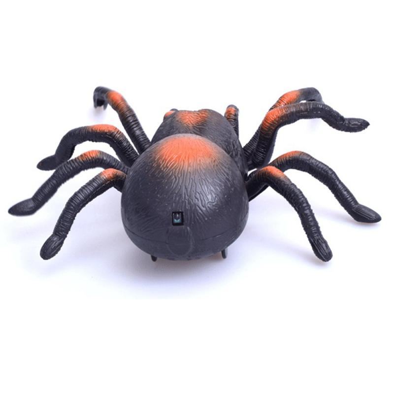 High Simulation Animal Tarantula Spider Infrared Remote Control Kids Toy Electronic Pets Y1123