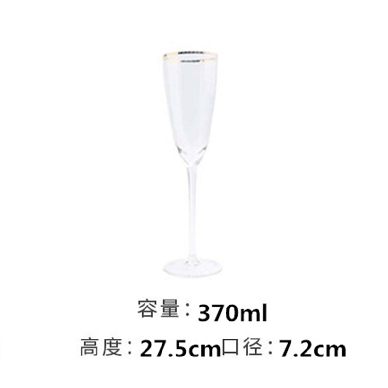 Krystal champagne glas strimmel mønster vinde kop phnom penh kegle kop bryllupsfest glas middagsservice levering gennemsigtig kop: B 370ml