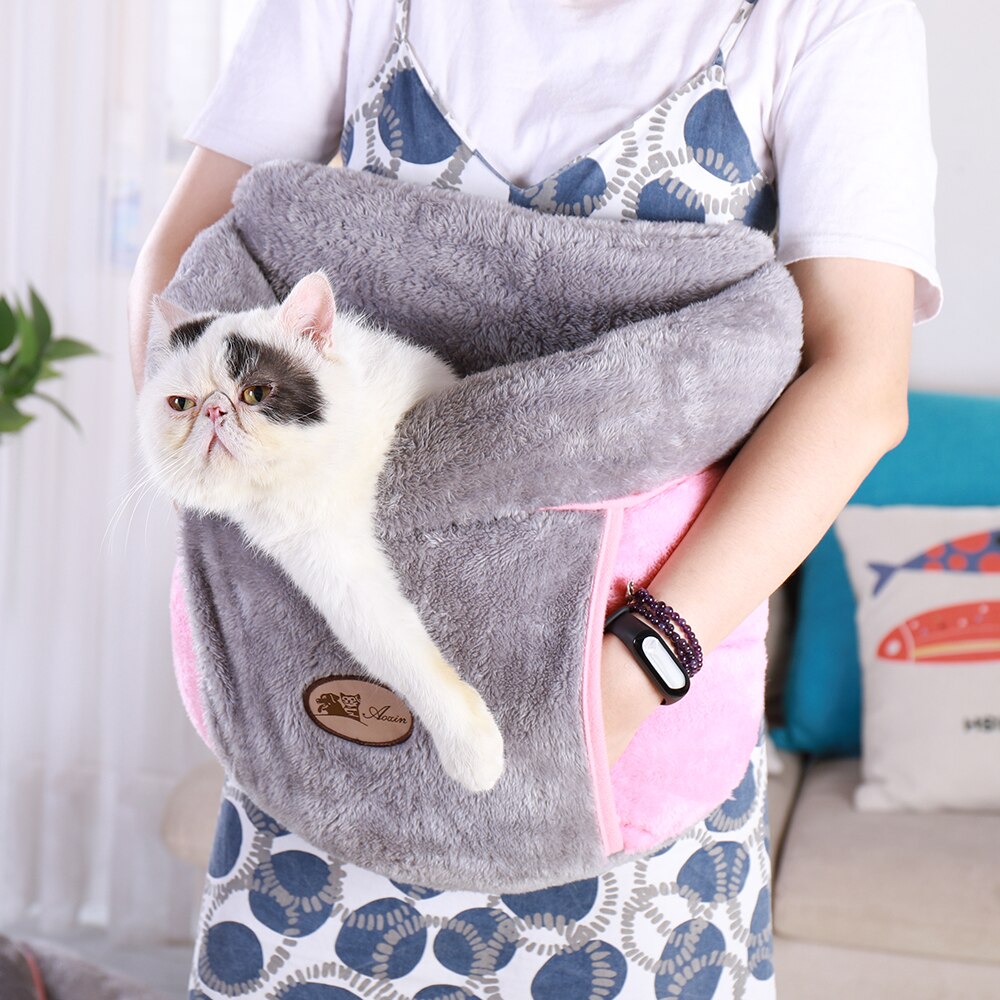 Lit pour animaux domestiques, niche d&#39;hiver pour chiens et chats, tapis de coussin, panier d&#39;intérieur, niche, produits pour chats