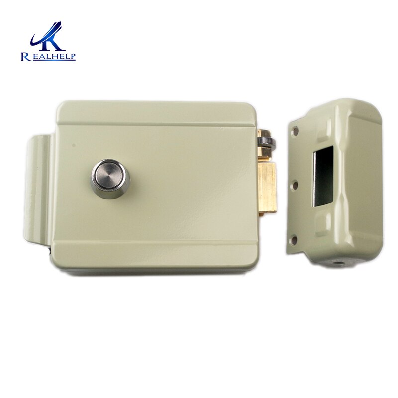 Anti-theft Electric Rim Lock For Metal Door Gate China Rim Lock Access Control System Electric Control Lock Video Door Phone