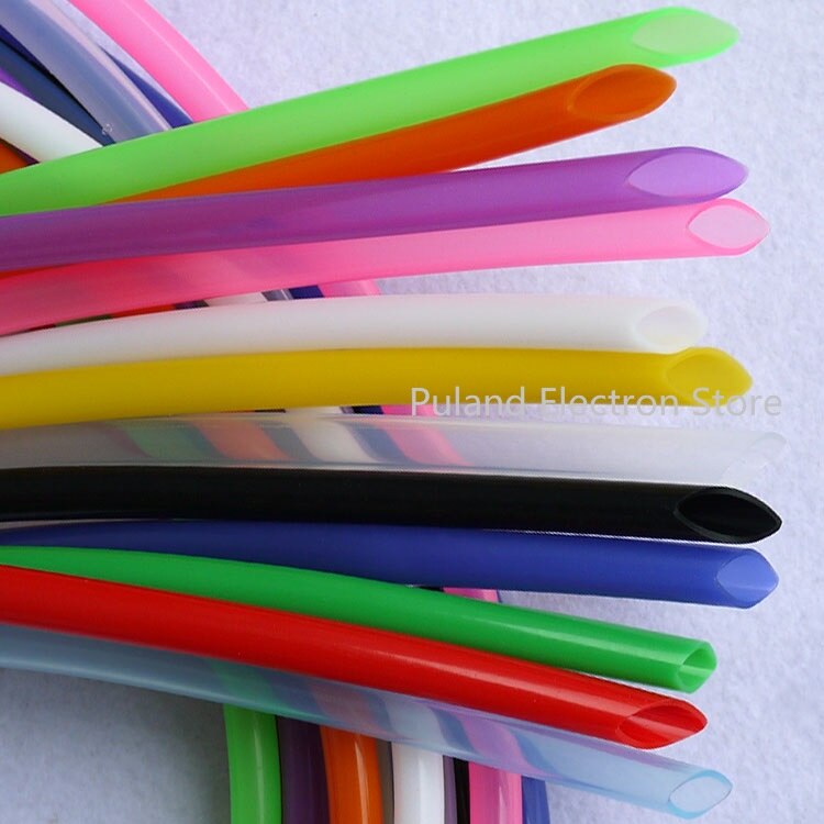 Tuyau,Clair-1 Meter-ID 7mm X 9mm OD--Tuyau En Caoutchouc Transparent De