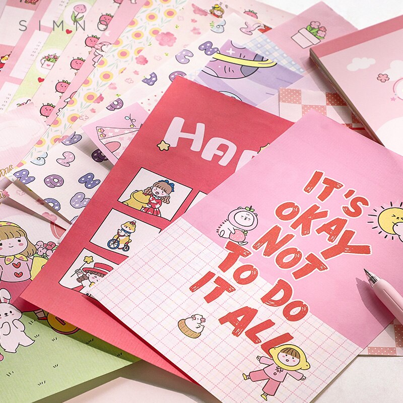 BULA 50 Sheets Memo Pads Sticky Notes Vintage Retr... – Grandado