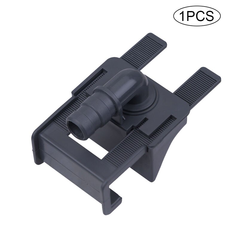 1/2/4Pcs Black Aquarium Tank Water Buisklem Slang Buis Staaf Bevestigingsclip Mount Houder Accessoires aquarium Slang Houder PI669: 1 Pcs