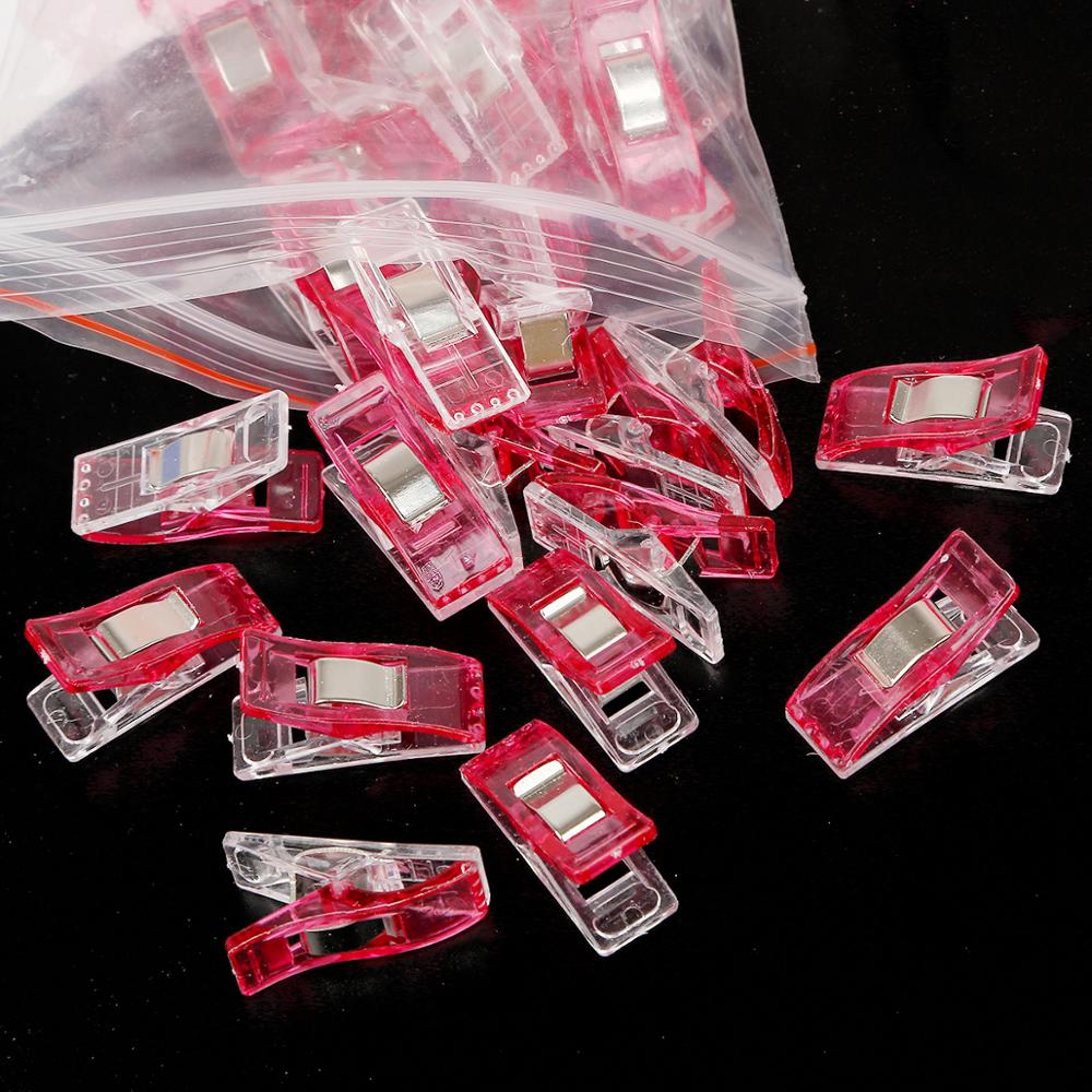 10 Uds. Pinzas de revestimiento para suelo Multicolor de plástico, pinzas de tela, herramientas de costura de retales y dobladillo, accesorios de costura