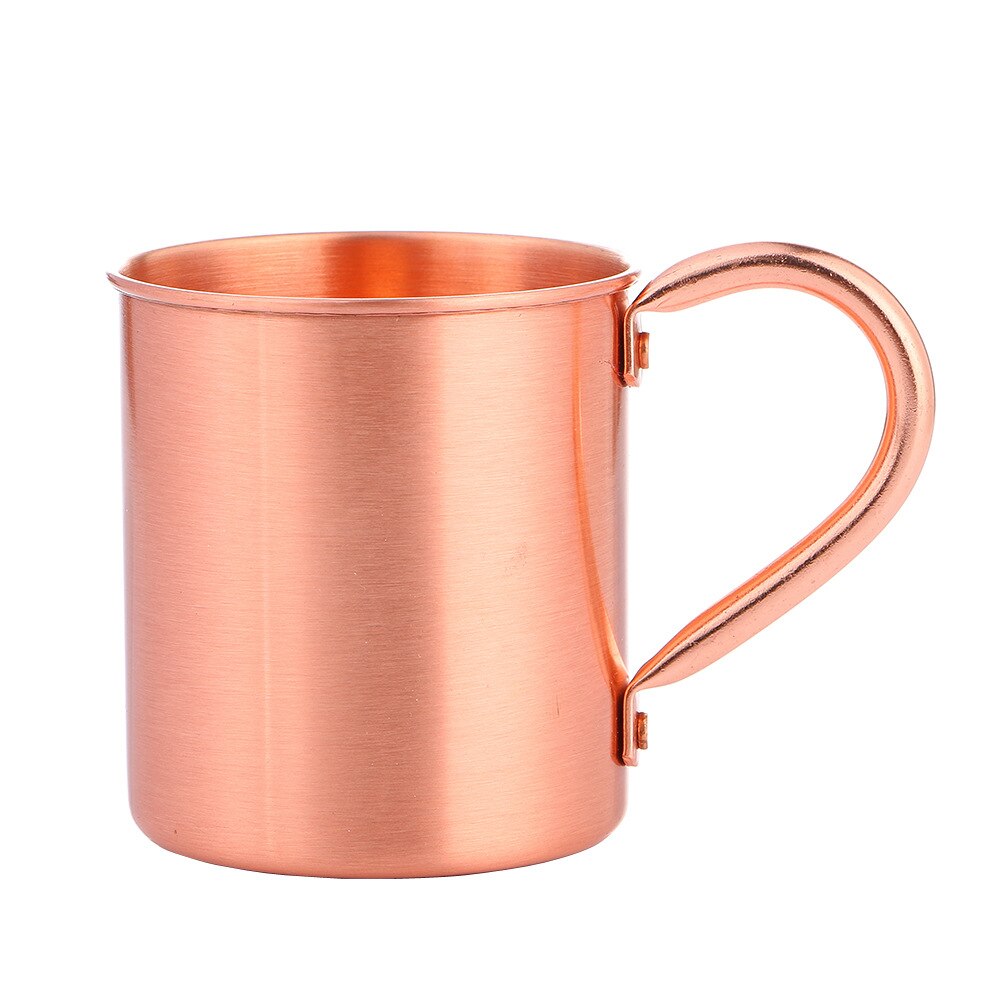 100%  rena koppar moscow mule mugg solid slät utan innerfoder för cocktail kaffe öl mjölk vatten