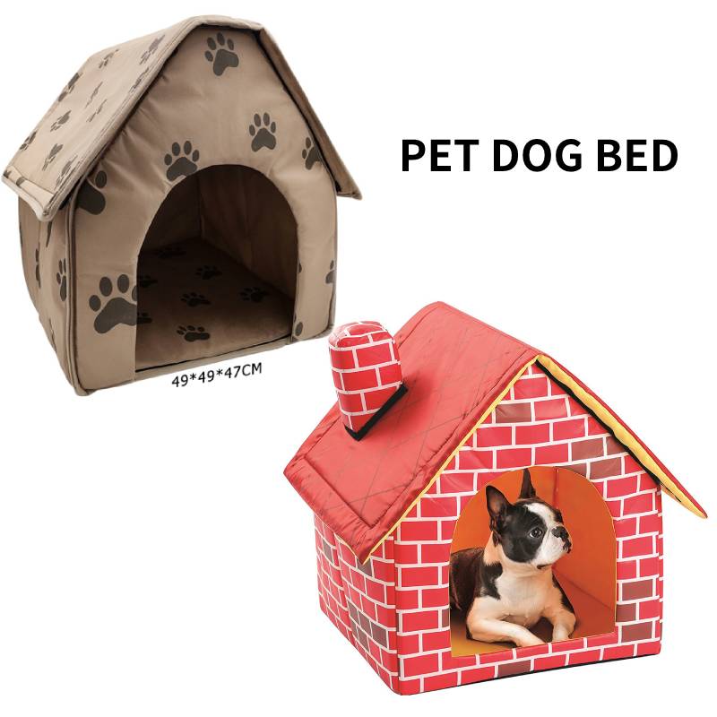Dog House Skillful Manufacture Portable Dog House Foldable Small Footprint Pet Bed Tent Cat Puppy Kennel Nest