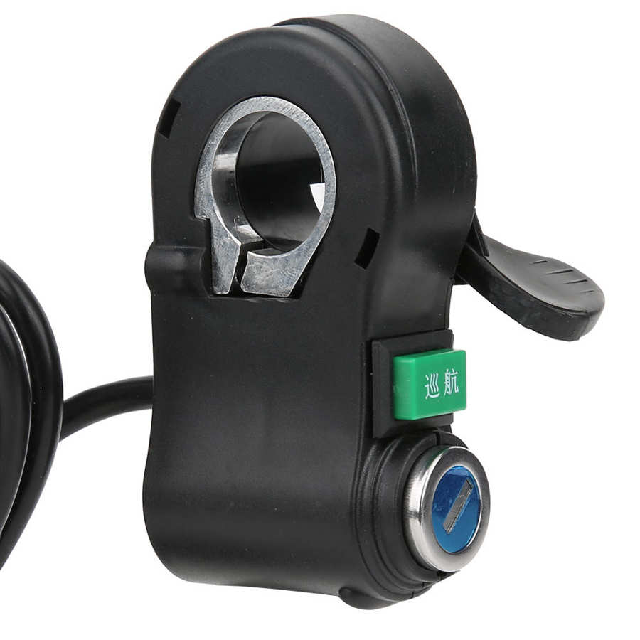Handlebar switch Automatic identification Multi-function thumb lock Cruising Electric bicycle Voltage display Handlebar switch