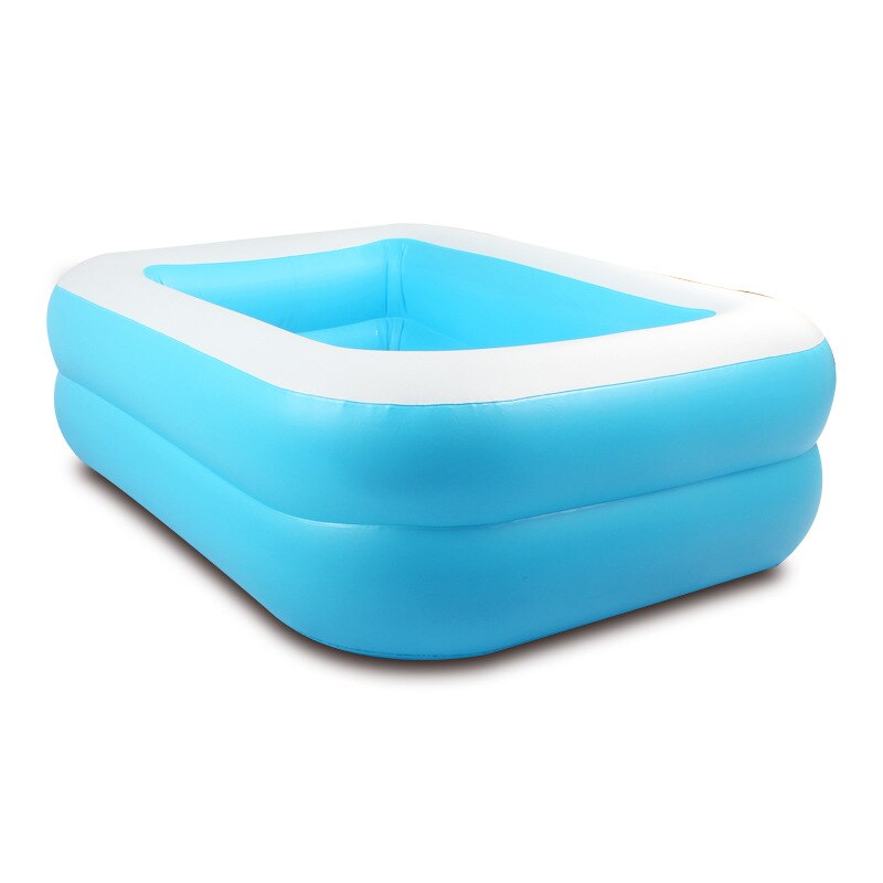 Kids inflatable Pool Children's Home Use Paddling Pool Large Size Inflatable Square Swimming Pool for baby2: 1.2m