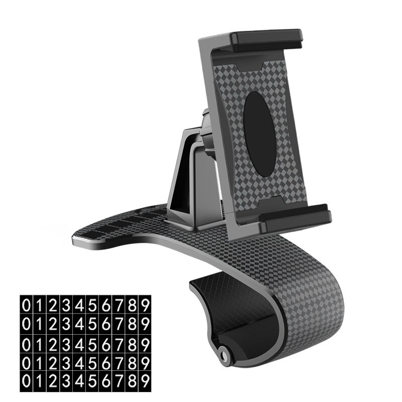 HUD Dashboard Car Phone Holder 360° Adjustable GPS Clip Mount Stand Display Bracket Support for Tesla Model 3 Y S X Accessories: X20