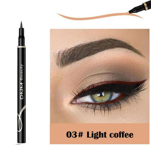 12- farvet eyeliner pen langtidsholdbar vandtæt svedtæt ikke blomstrende flydende eyeliner holdbar hurtigtørrende flydende eyeliner tslm 1: 03