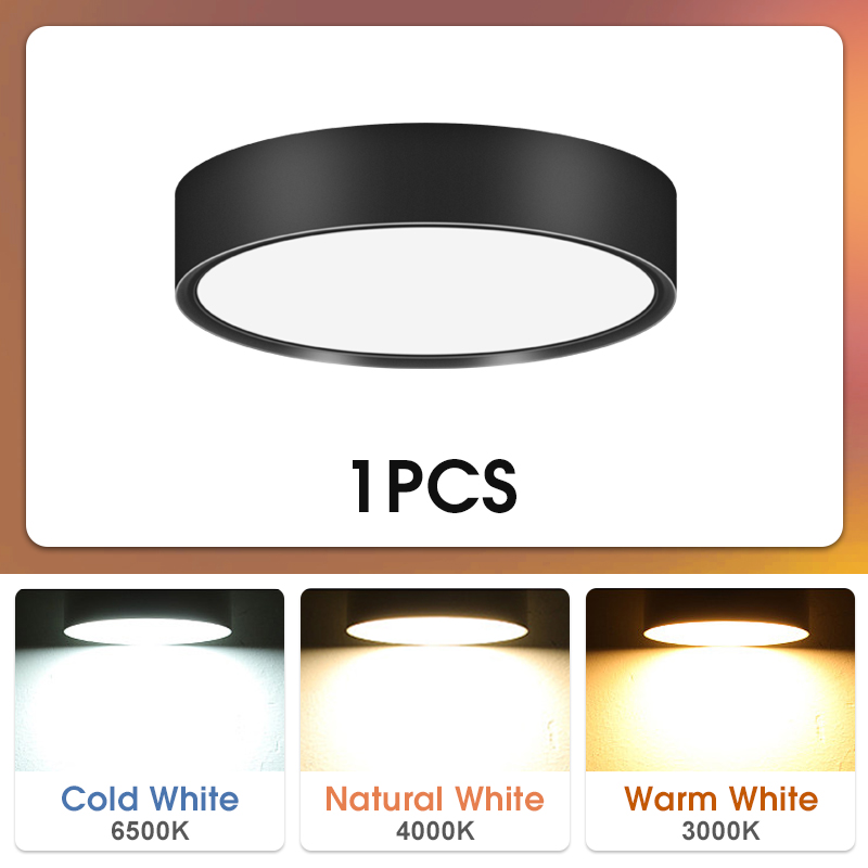 LED Spot Downlight Led Plafondlamp 10/15/25W Opbouw Downlights Dunne Opvouwbare Spotlight voor Woonkamer Spots Plafond