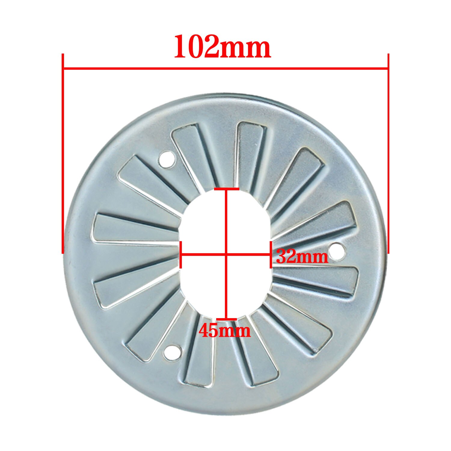 plate methanol stabilizer ring Burner flame disk OD102 115 135 165mm single hole or double hole burner steady: G