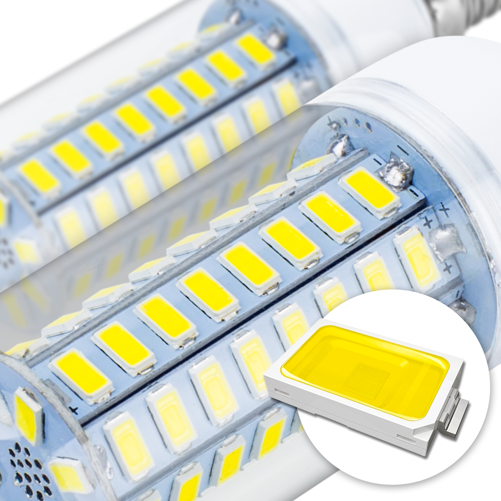 Bombilla LED GU10 E27 E14 para sala de estar, lámpara de vela G9, Bombilla de maíz B22, Bombillas de 220V, ampolla SMD 5730