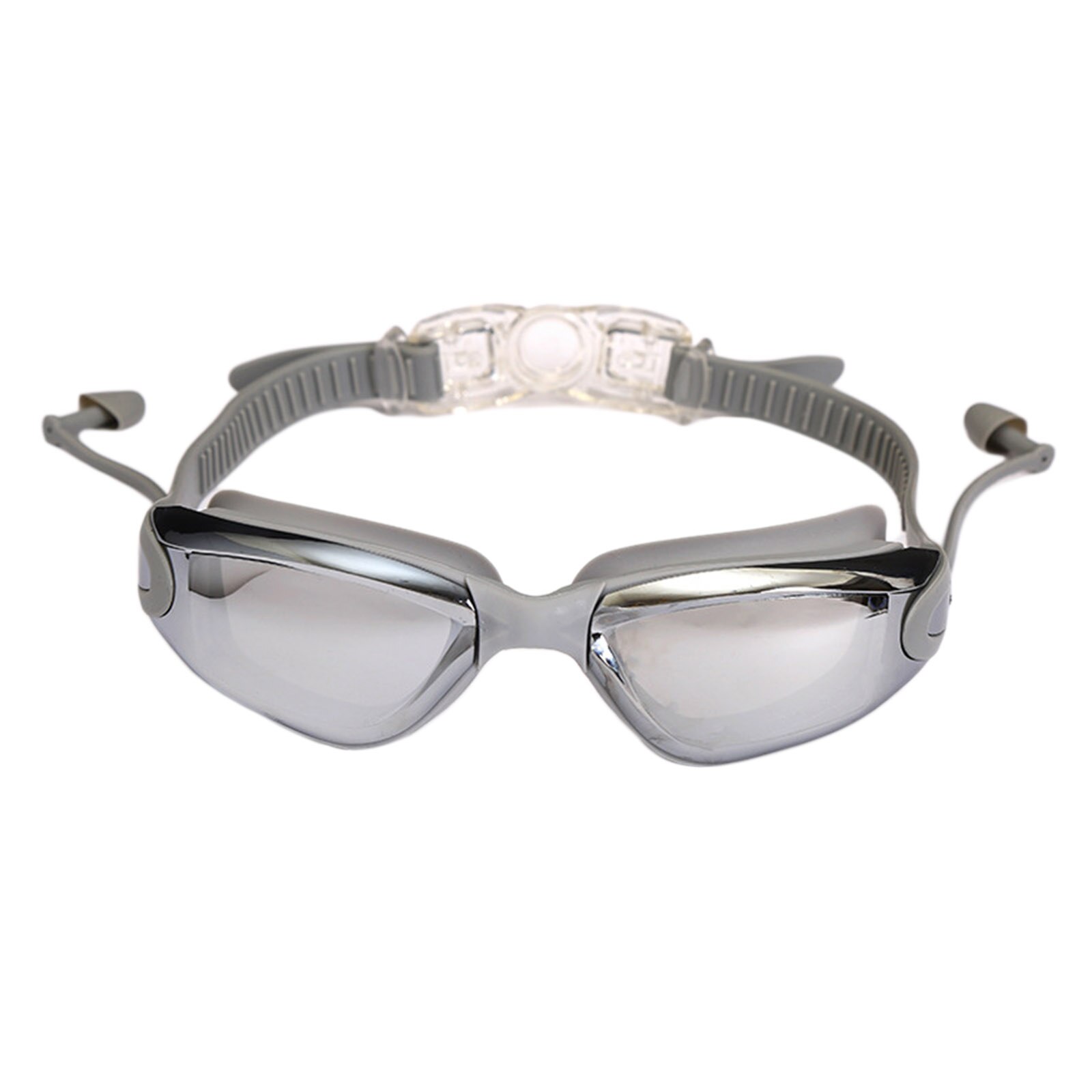 Swimming Goggles w/Adjustable Strap Wide Vision Swim Glasses for Adult Youth