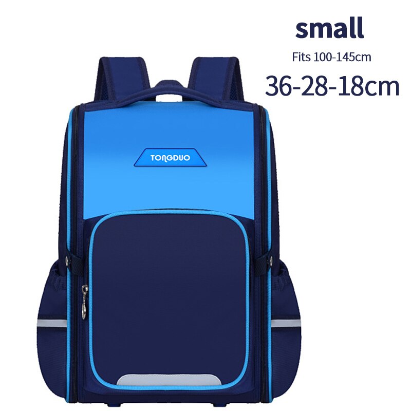 OYIXINGER Fashion Student Bag 2 Size zaino per ragazzo e ragazza adolescenti zaino leggero per bambini di grande capacità resistente all&#39;usura: Small Light Blue