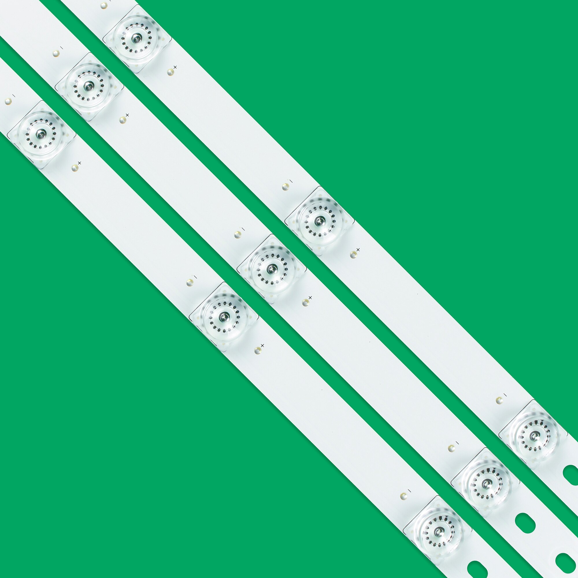 3x LED Rétro-Éclairage TV pour LG innotek Drt 3.0 32 "_ A/B 6916l-1974A 1975A 32MB25VQ lv320DUE 32LF5800 55VO E74739 59cm 6 LED s