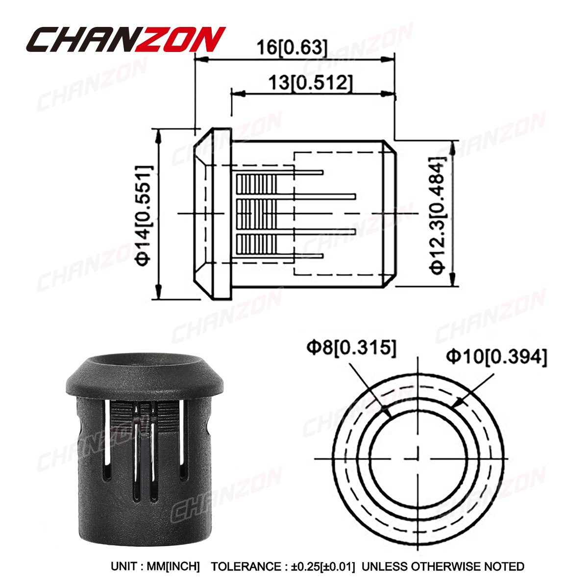 3Mm 5Mm 8Mm 10Mm Led Holder Socket Clip Bezel Light Emitting Diode Lamp Base Cover Plastic display Mount Panel Blub Cup Case