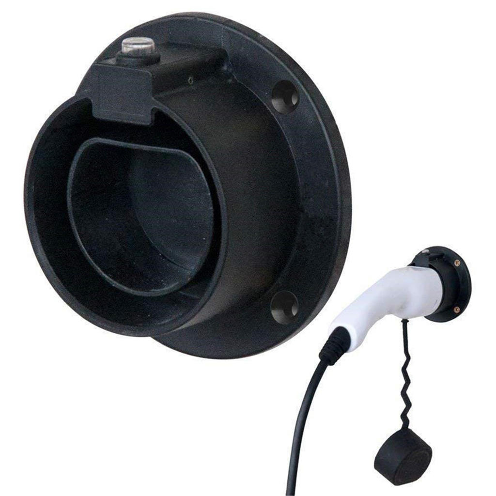 Universal Wall Mounted Hook Organizer Easy Installation EV Charger Holder Holster Dock