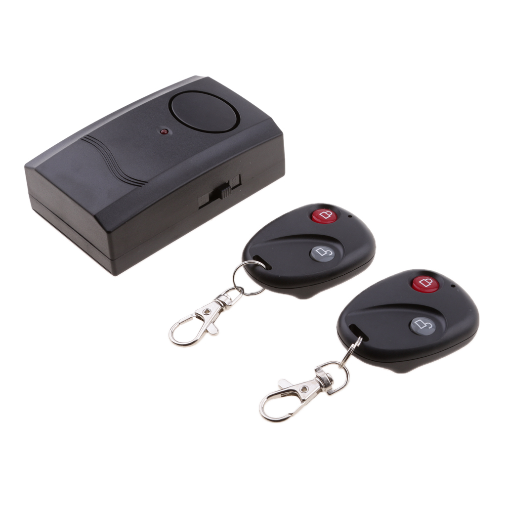 Draadloze Vibratie Alarm Systeem Anti-Diefstal Met Afstandsbediening Voor Fiets/Motorfiets/Voertuig Deur En Raam, 120db Luid