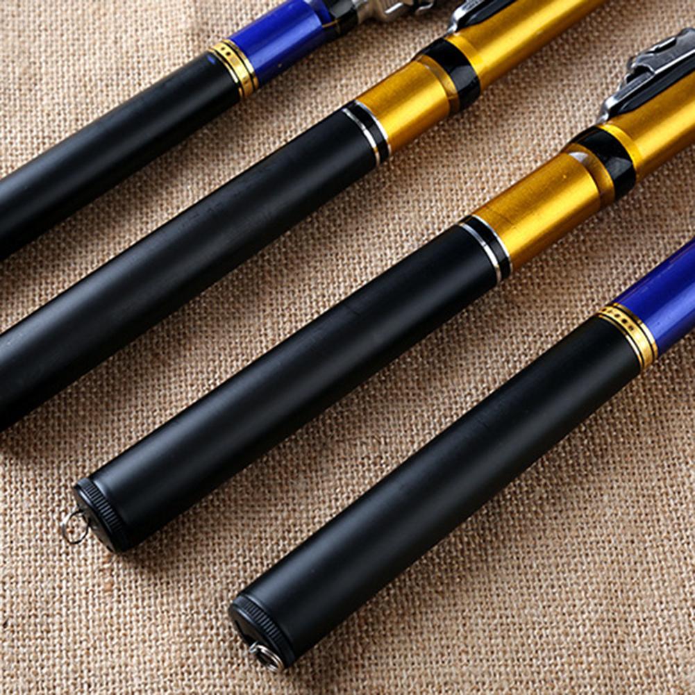 Portable Sea Fishing Rod Set Carbon Fiber 1.8M 3.0M Telescopic Rotating Fish Roll Short Fishing Rod Equipment