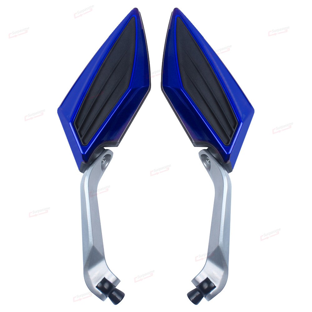 For Suzuki GSX 600 F GSR 600 750 Bandit 650 125 Universal Motorcycle Rearview Mirror Cafe Racer Scooter Aluminum Side Mirrors