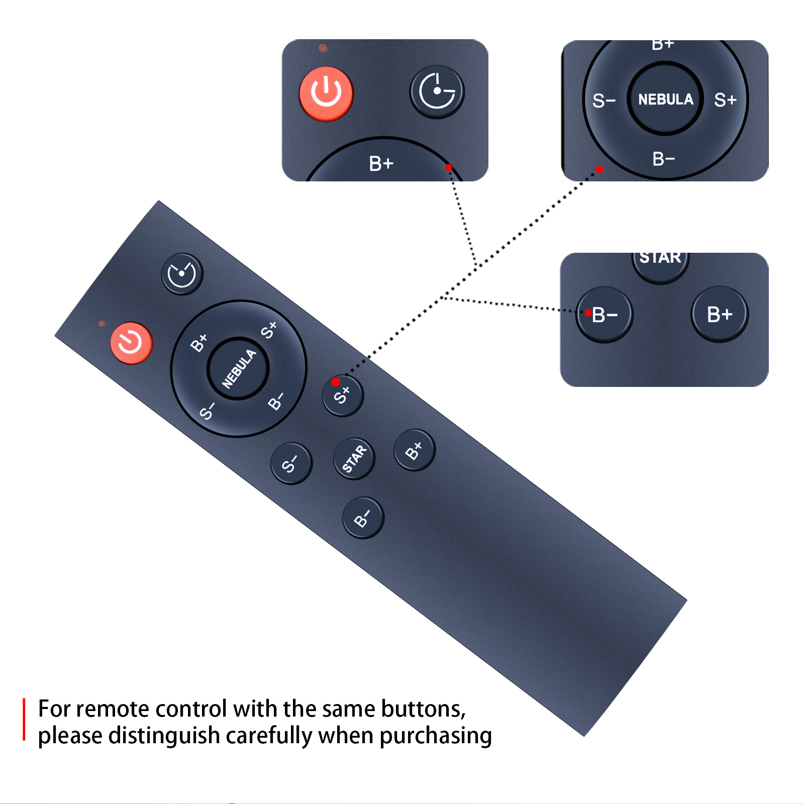 Nowy pilot robić projektora gwiazd galaktyka noc światło-astronauta przestrzeń rzutnik multimedialny