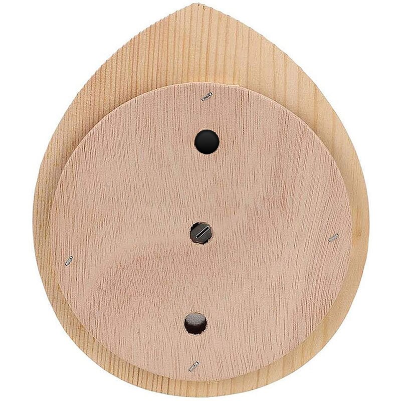 Sauna Room-Accessories Sauna Steam Wood -2-In-1 Temperature-Humidity-Meter -Shaped