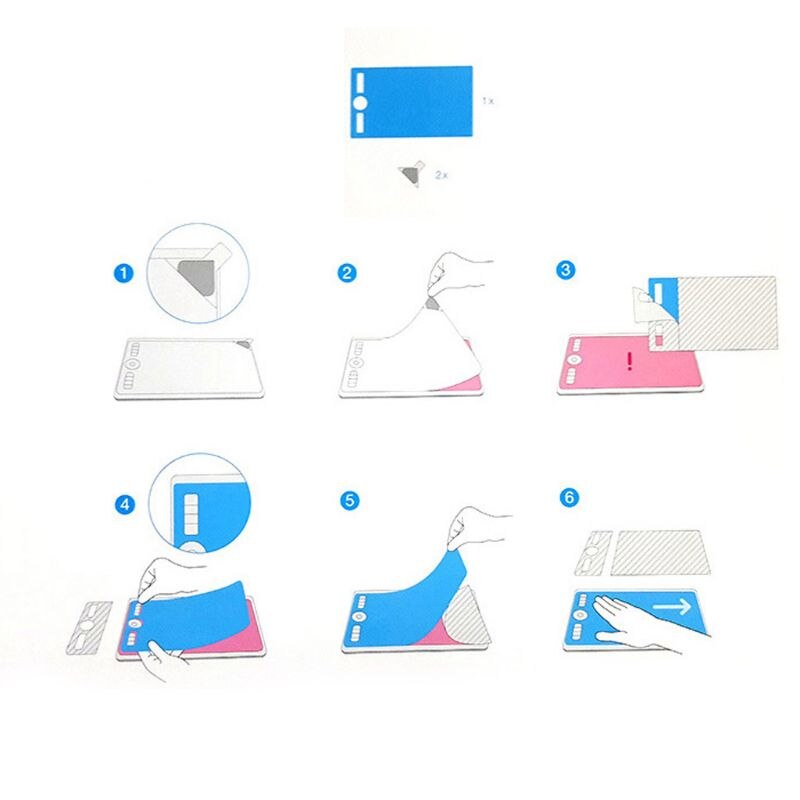 Drawing Graphite Protective Film For Wacom Intuos Pth460 Digital Graphic Drawing Tablet Screen Protector QX2B