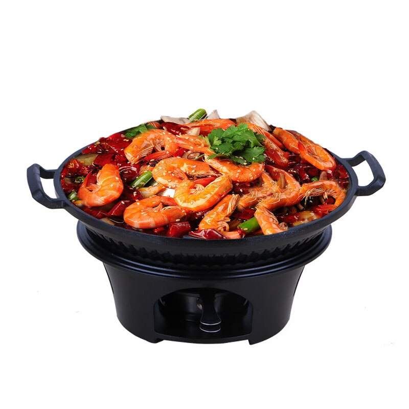Little pot Japanese dry pot for restaurant Seafood pot pots for cooking Dry pot Restaurant special pot Non stick alcohol pot
