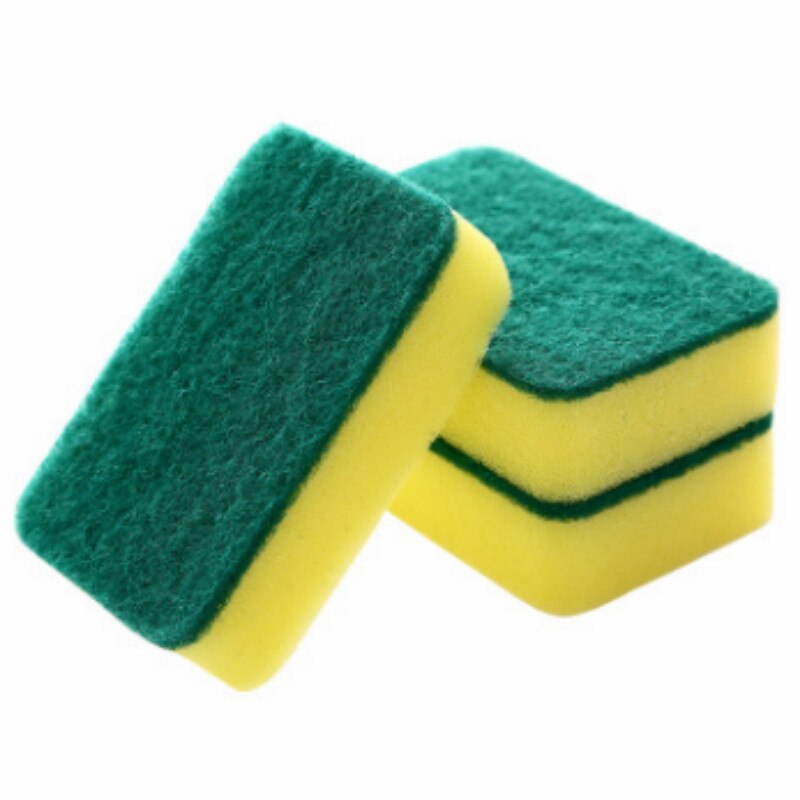 Guantes de goma para limpieza de lavavajillas, manoplas mágicas de silicona para lavar platos, estropajo para el hogar, cocina, herramienta de limpieza, 1 par: Random 1pcs sponge