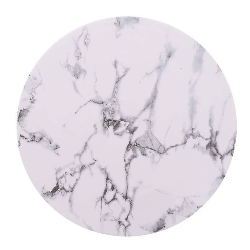 Assiette plate ronde en céramique, mariage marbre nordique, accessoires de raquette, assiette à sushi, petit déjeuner planche à découper p nourriture occidentale: 10inch