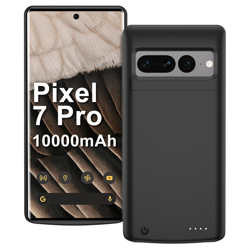 Kabellose ladehülle 10000 google Pixel 8 Profi ( 7 6 Profi): Armeegrün