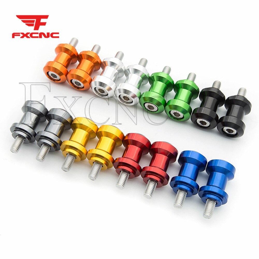 8Mm Voor Ktm Duke 690 1190 RC8 Super Duke 990R Cnc Motorfiets Achterbrug Swingarm Spoelen Stand Schroef Voor daytona 675 Street Triple