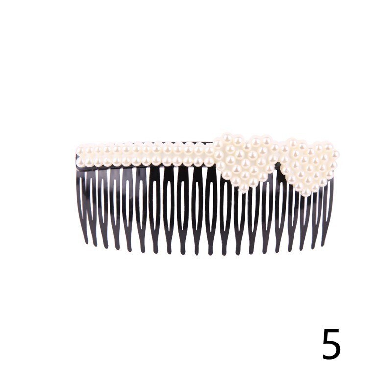 Haarkam met harsspiraal, haarstylingtool, bruidshaaraccessoire, schoonheids- en gezondheidskam, zwarte kam voor vrouwen, dames en meisjes: 5