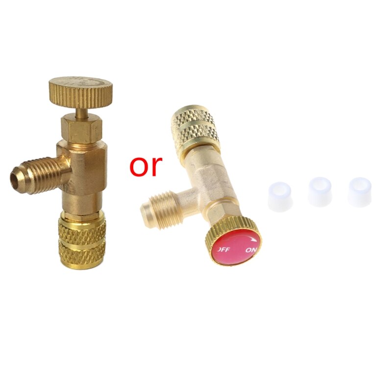R22/R410 Refrigeration Charging Adapter Connector Liquid Addition Accessories Home Refrigeration Tool