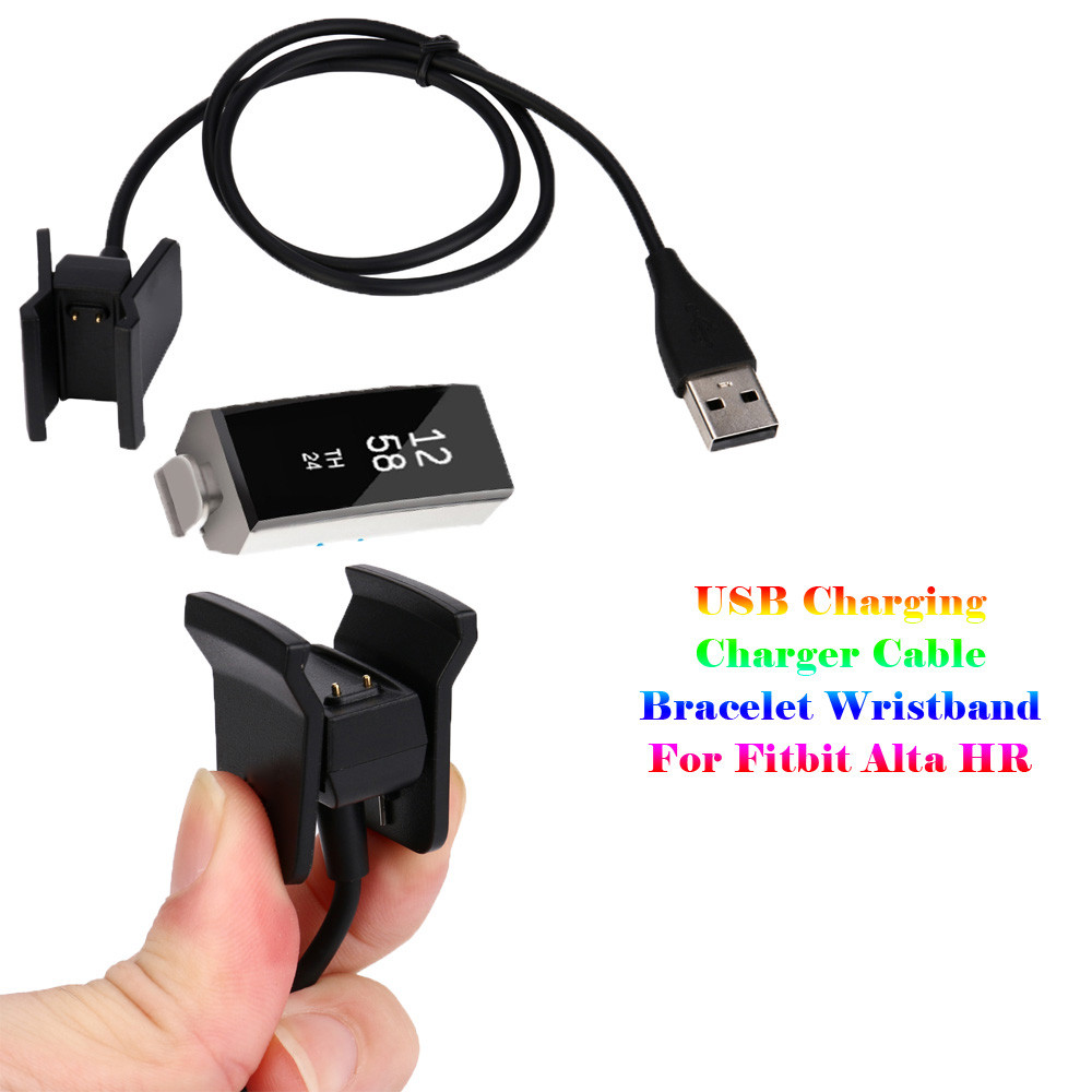 Usb ladekabel til fitbit alta hr udskiftning ladekabel usb oplader kabel armbånd armbånd oplader adapter