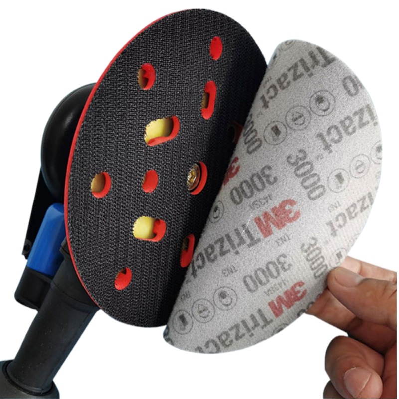 Trizact-papel de lija de esponja de disco piramidal, 3M, P3000, P5000, molienda de precisión de 6 &quot;y 152mm para pulir pintura de coche y automóvil