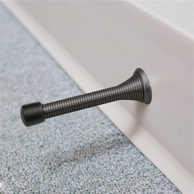 Door Stopper Spring Doorstoper Spring Long Handle Door Stopper Home Doorstop Stop Floor Tope Puerta Dodgers Spring Door Stopper
